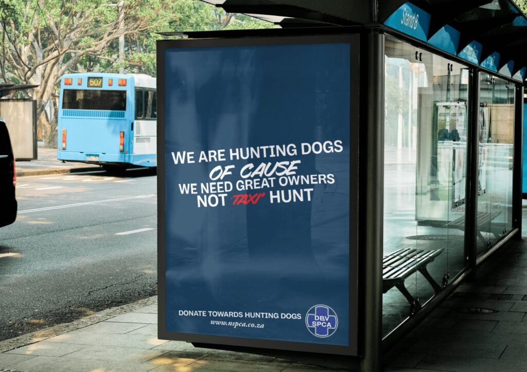 bus stop billboard